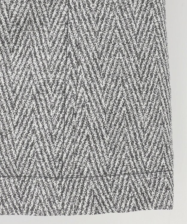 JOSEPH ABBOUD 【撥水/ダウン/ライナー取り外し可能】インターレースヘリンボン コート ライトグレー系7