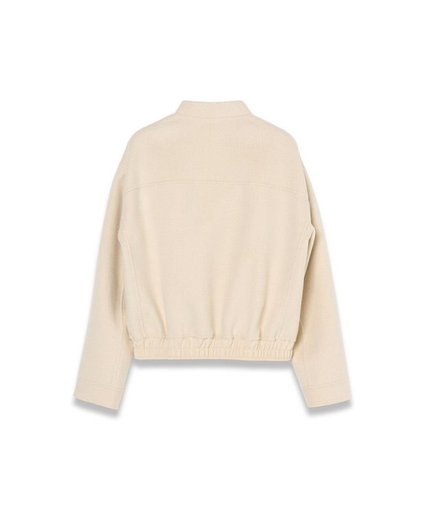 JOSEPH リニアダブルフェイスウールジャケット Ivory/Affogato