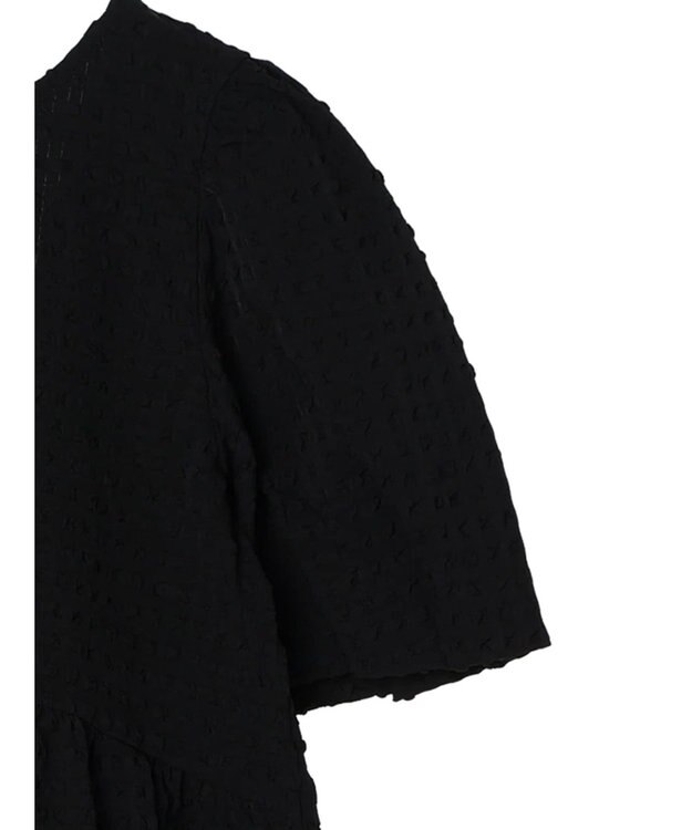 earth music&ecology バックオープンチュニックワンピース Black