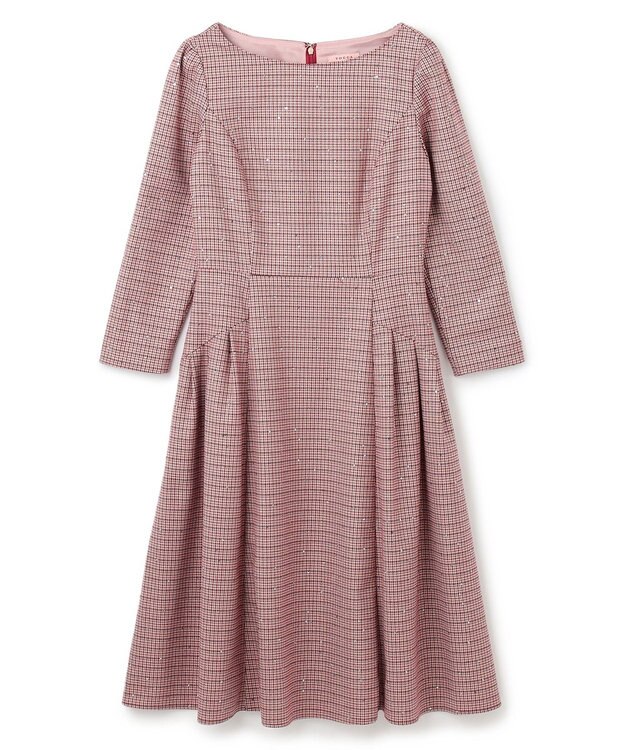 TOCCA 【洗える】MEMORY OF AUTUMN ドレス ピンク系