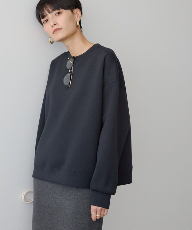 AMERICAN HOLIC サイドスリットポンチプルオーバー Black