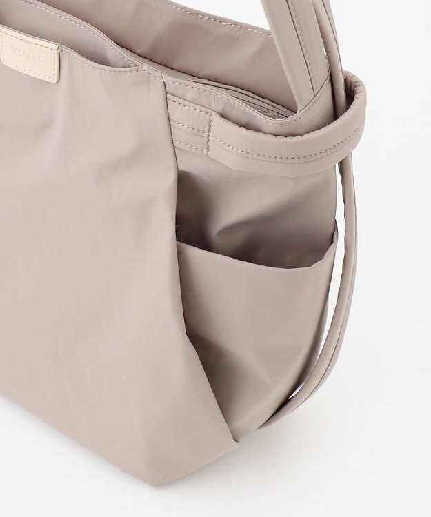 Y'SACCS 【ナイロンタフタ】トラベルショルダーリュック mini グレージュ