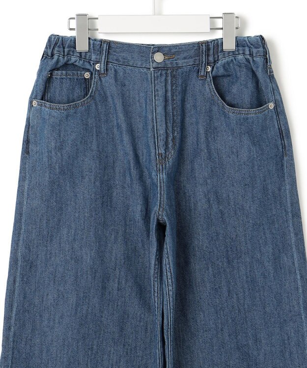 J.PRESS YORK STREET 【WOMEN】ソフトデニムパンツ ダルブルー系