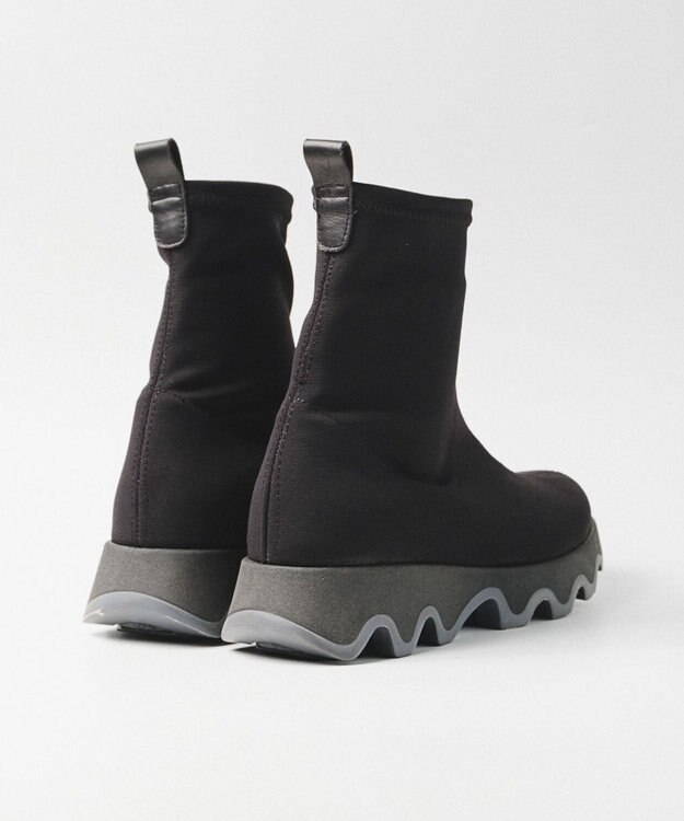 BONTRE 【BONTRE/ボントレ】ストレッチニットショートブーツ/51702-VA ブラック