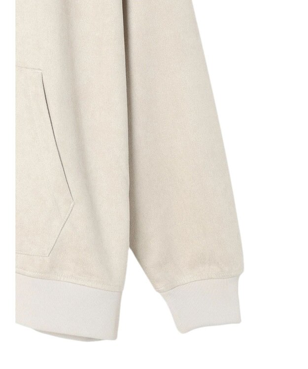 CRAFT STANDARD BOUTIQUE フェイクスエードプルパーカー Ivory