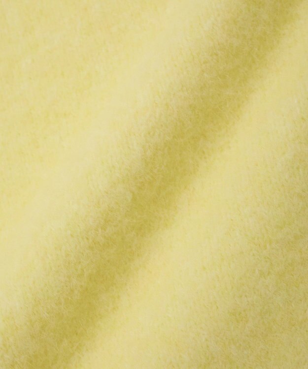 CRAFT STANDARD BOUTIQUE 起毛クルーネックニットプルオーバー Yellow