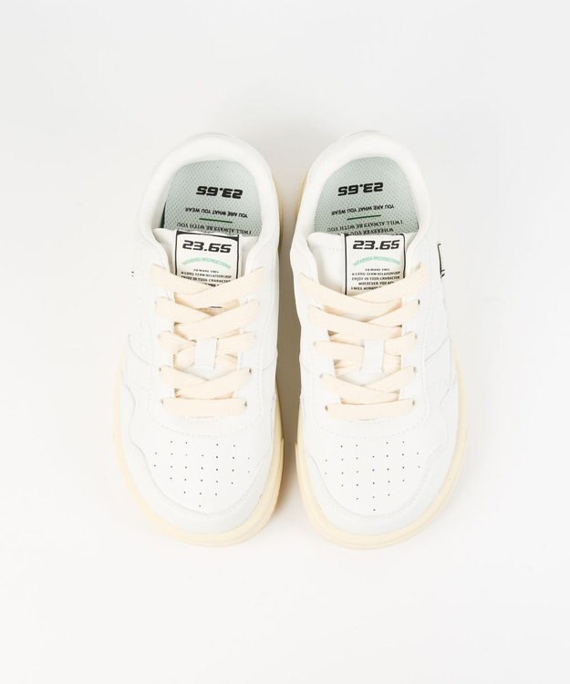 BONTRE 【23.65/イーシプサムチョンユクオ】厚底ローカットスニーカー/VC ホワイト