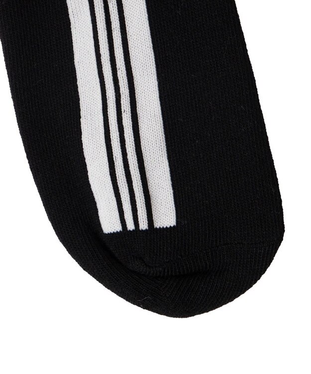 WEGO サイドラインクルーソックス ブラック