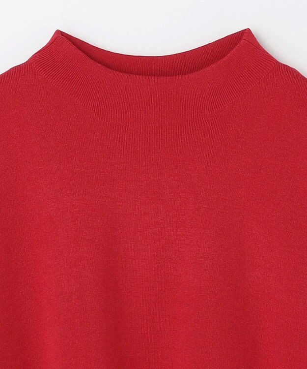 ANY 【5色展開】ハイネックデイリーニット レッド