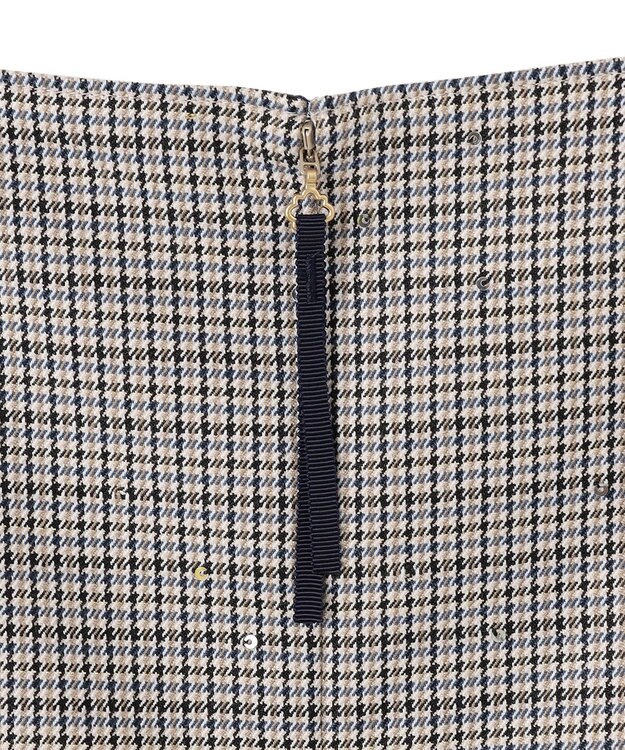 TOCCA 【洗える】MEMORY OF AUTUMN ドレス ブルー系