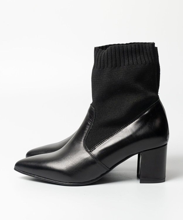 BONTRE 「BONTRE/ボントレ」ニットストレッチブーツ/BONTRE97351 ブラック