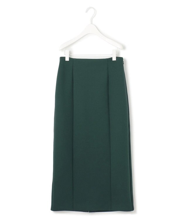 ICB 【洗える・WEB限定カラーあり】コンパクトダブルフェイス スカート ミッドグリーン系
