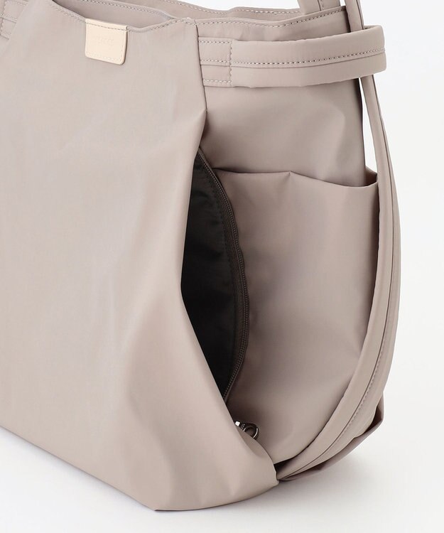 Y'SACCS 【ナイロンタフタ】トラベルショルダーリュック mini グレージュ