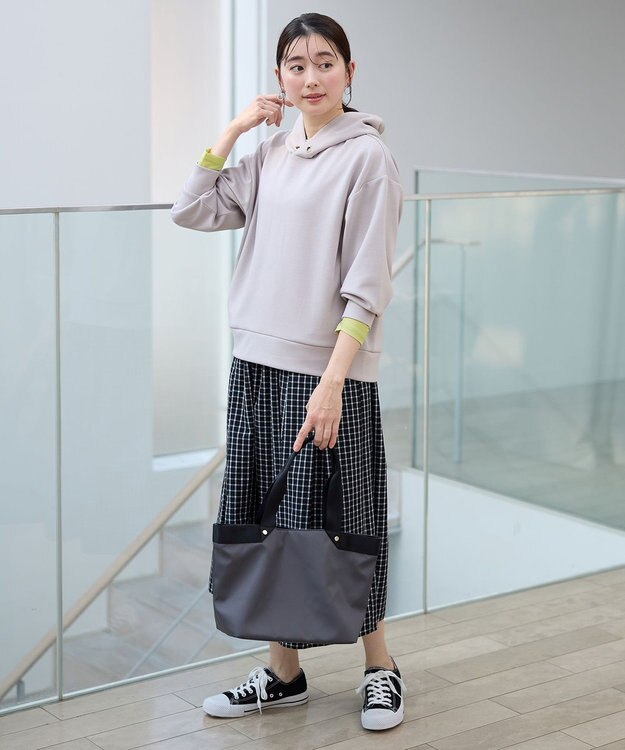 ANY シア―ラウンドネックTシャツ アップルグリーン