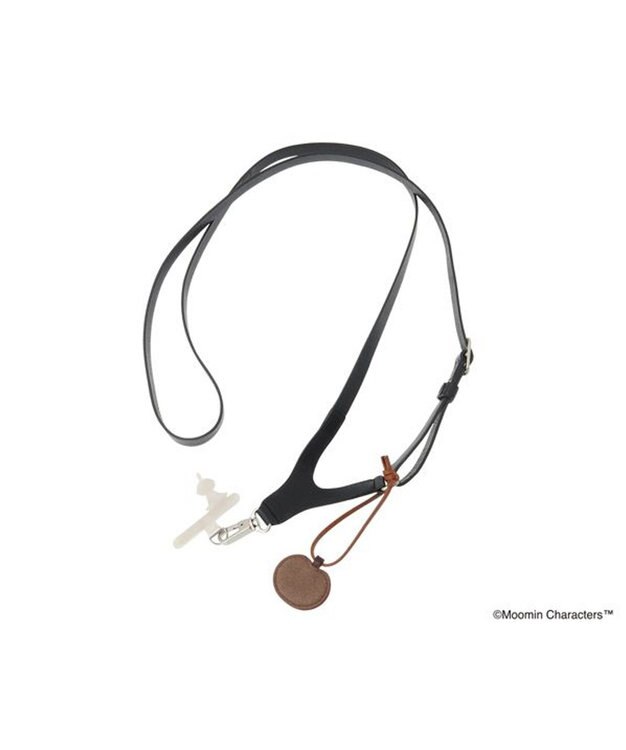 genten スマートフォンストラップ「リトルミイ」 クロ