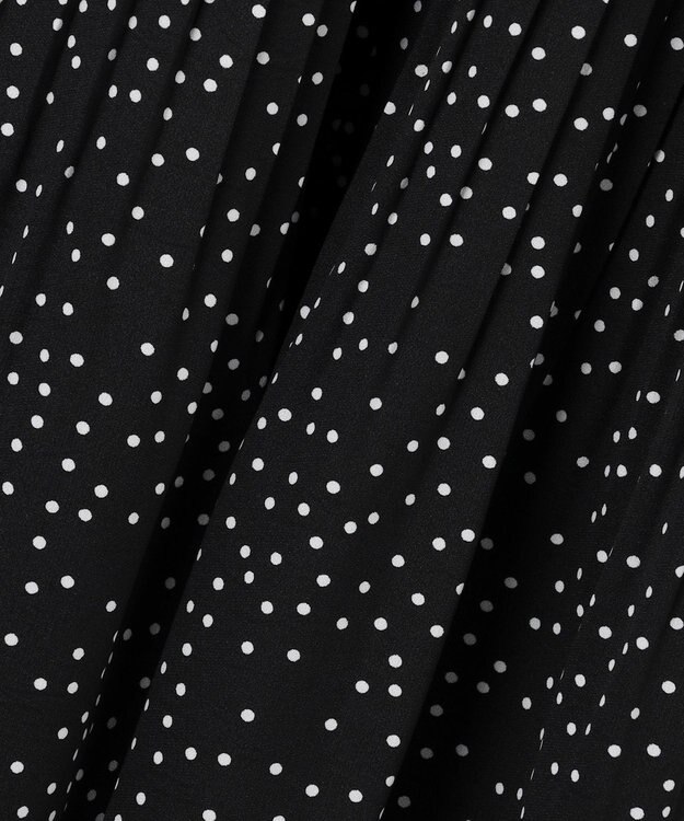 Feroux ウエストシャーリングラッフル ワンピース ブラック系1