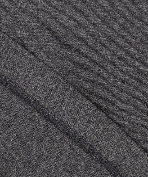 uncrave プレーンジャージー 2WAYレースアップトップス チャコール