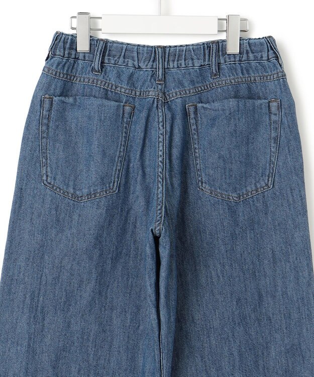 J.PRESS YORK STREET 【WOMEN】ソフトデニムパンツ ダルブルー系