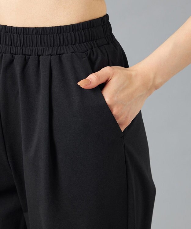 Chacott Chacott BALANCE EasyCare+ テーパードパンツ ブラック