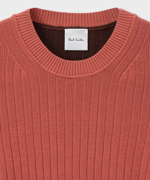 Paul Smith バイカラー スリット ニット ピンク
