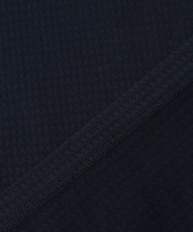 JOSEPH ABBOUD 【吸水速乾/】千鳥サッカー Tシャツ ネイビー系