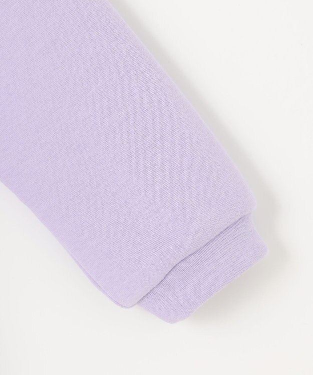 ANY KIDS 裏シャギーポシェットトレーナー ラベンダー×ハート