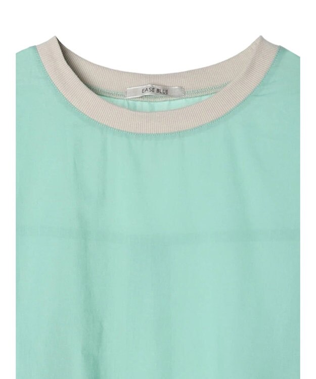 Green Parks ランタンスリーブブラウス Green