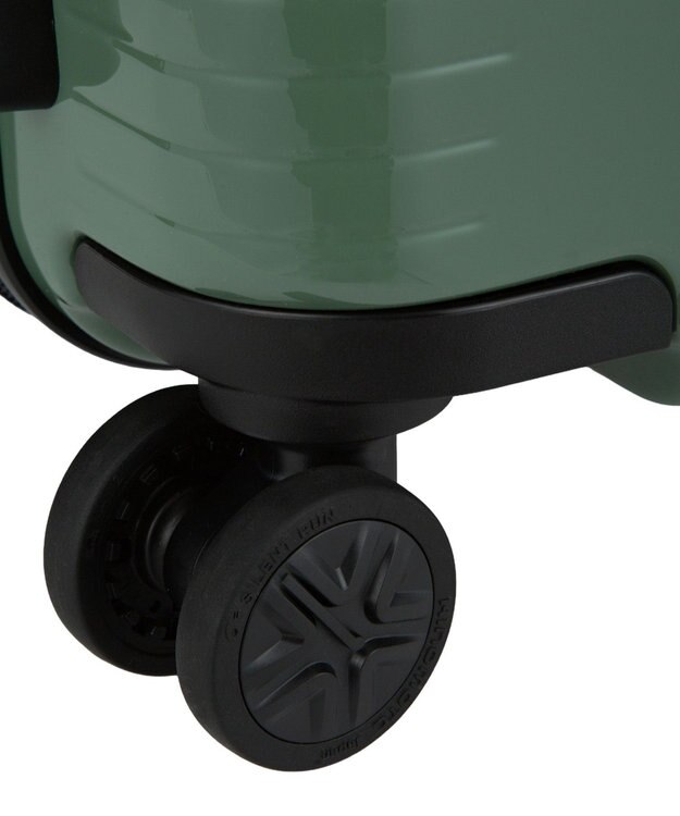 ACE BAGS & LUGGAGE World Traveler プリマス スーツケース 40/56L フロントオープン 06703 ワールドトラベラー グリーン