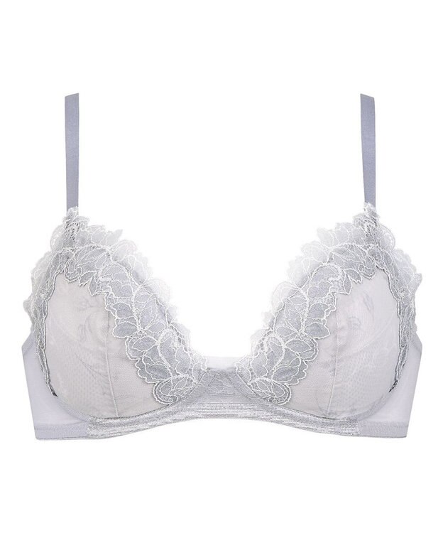 Wing 【マッチミーブラ】　ノンワイヤー　ブラがわたしに合わせてくれる　しめつけない快適な着用感　ウイング／ワコール　KB2070 グレー