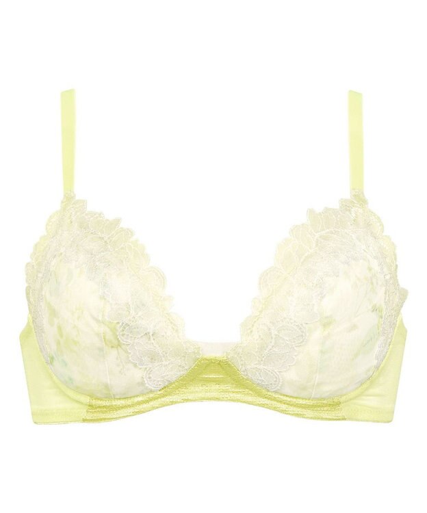 Wing 【マッチミーブラ】　ノンワイヤー　ブラがわたしに合わせてくれる　しめつけない快適な着用感　ウイング／ワコール　KB2070 イエロー