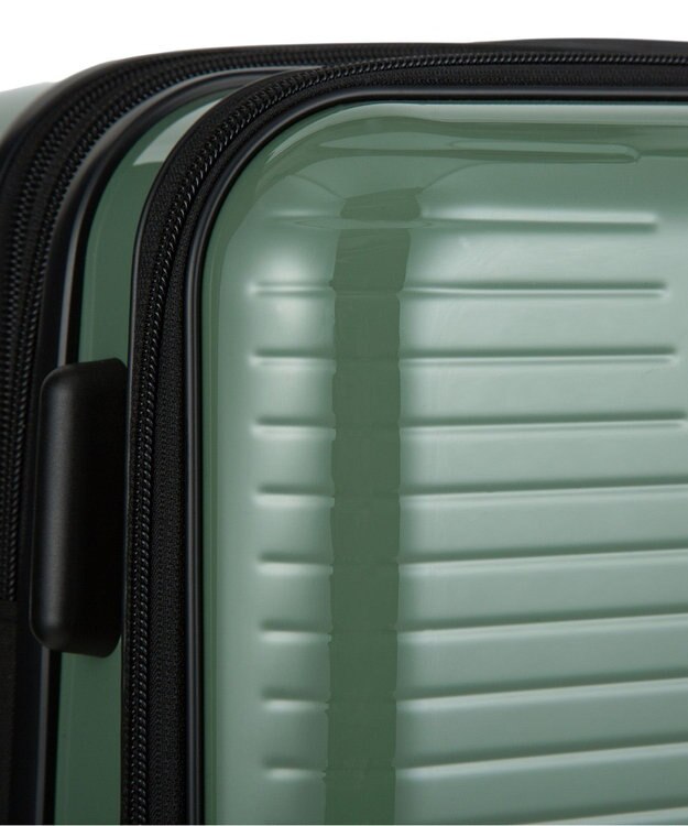 ACE BAGS & LUGGAGE World Traveler プリマス スーツケース 40/56L フロントオープン 06703 ワールドトラベラー グリーン
