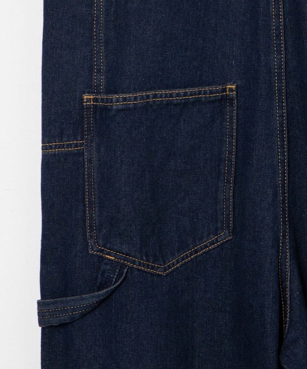 WEGO デニムオーバーオール デニム濃色