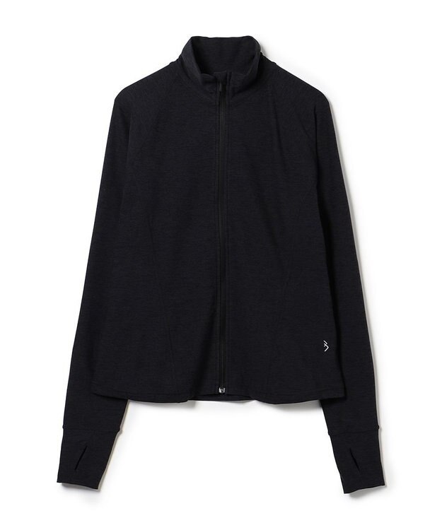 Chacott Peach Mokuジャケット ダークグレー杢