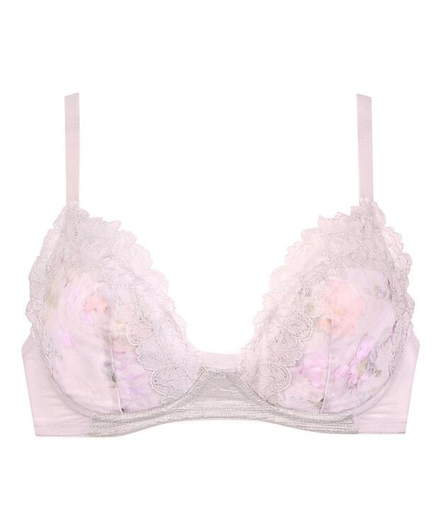 Wing 【マッチミーブラ】　ノンワイヤー　ブラがわたしに合わせてくれる　しめつけない快適な着用感　ウイング／ワコール　KB2070 パープル