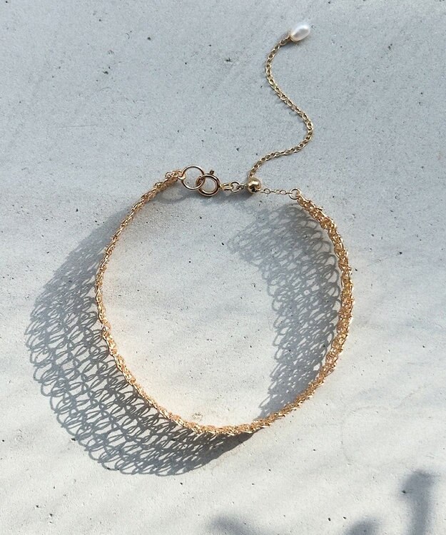 CASUMINO lace ブレスレット gold
