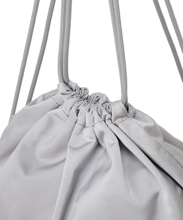 Maison de FLEUR チュールフリルナップサック Gray