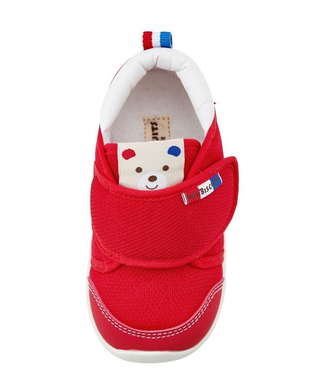 MIKI HOUSE HOT BISCUITS 【14-15cm】 セカンドベビーシューズ 赤