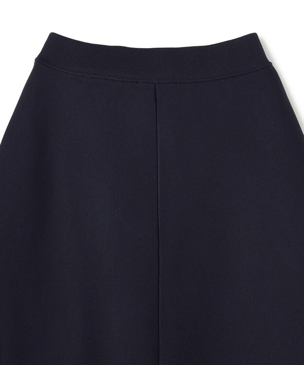 UNFILO L BEAUTY FORM KNIT フレアスカート ネイビー