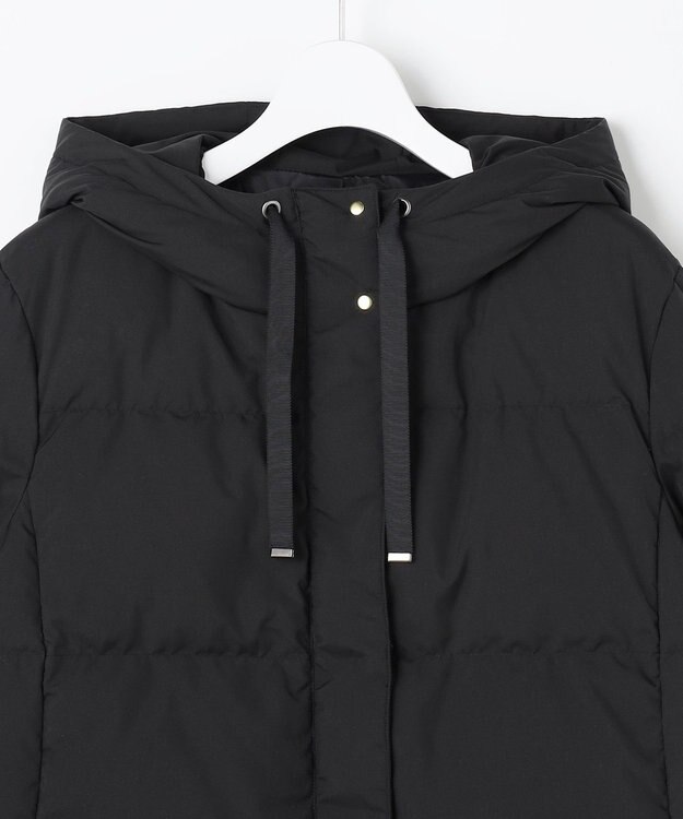 J.PRESS LADIES S 【洗える】タフタダウン ショート丈 コート ブラック系