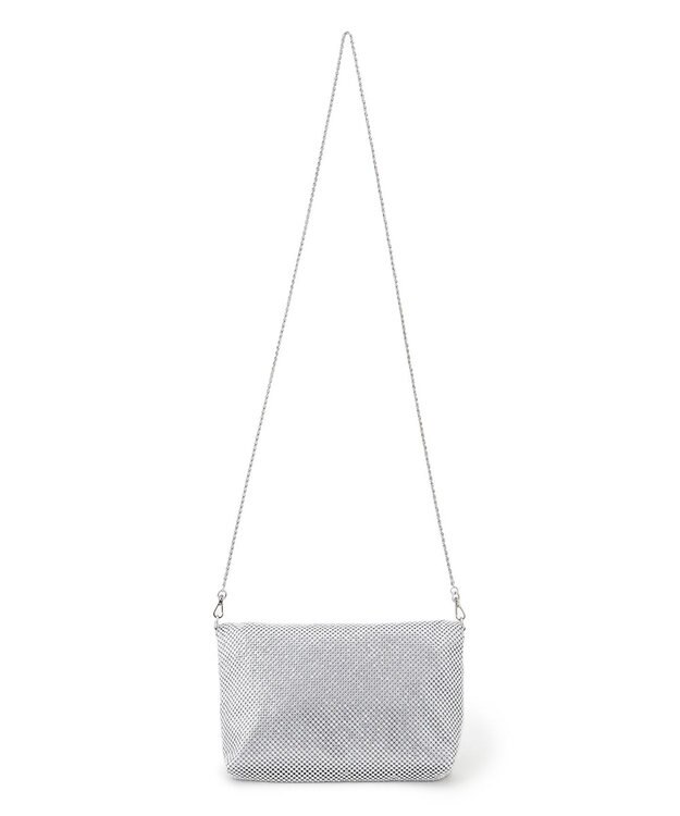 23区 【新色追加/APPLAUDIR】チェーンパーティーバッグ シルバー系