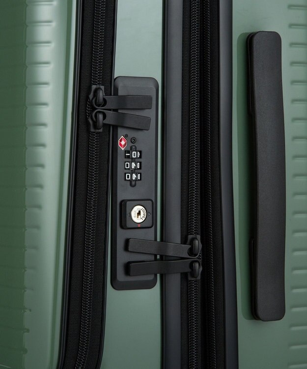 ACE BAGS & LUGGAGE World Traveler プリマス スーツケース 40/56L フロントオープン 06703 ワールドトラベラー グリーン
