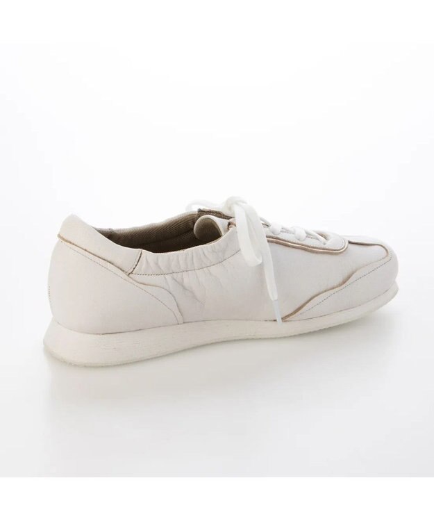 MODE ET JACOMO <D'ICI>ステッチアクセントローテクスニーカー ホワイト