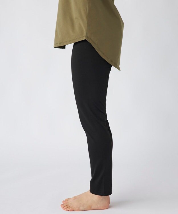 OP／FILA 【Ocean Pacific】らくティブ｜ラッシュロンT+レギンス2点セット カーキ