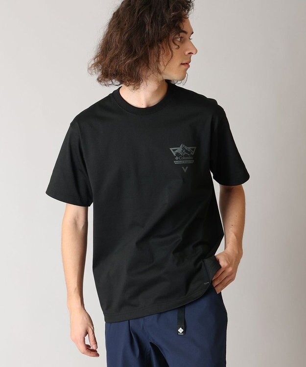 Columbia Columbia/ アーバンハイクグラフィックショートスリーブTシャツ /コロンビア Black Front Print