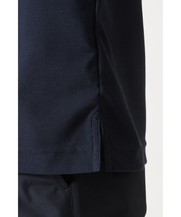 DAKS ダブルカラー スポーティーポロ ネイビー