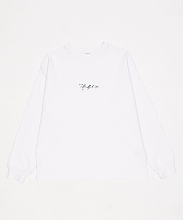 WEGO ワンポイントT（LS） ホワイト