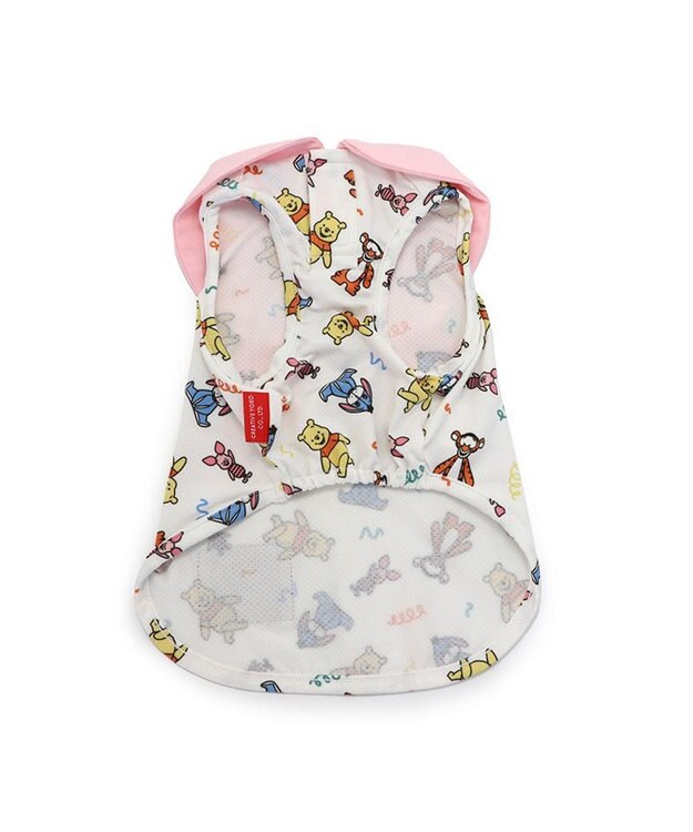 PET PARADISE ディズニー ピグレット クールメッシュ 襟付きタンクトップ 小型犬 ピンク