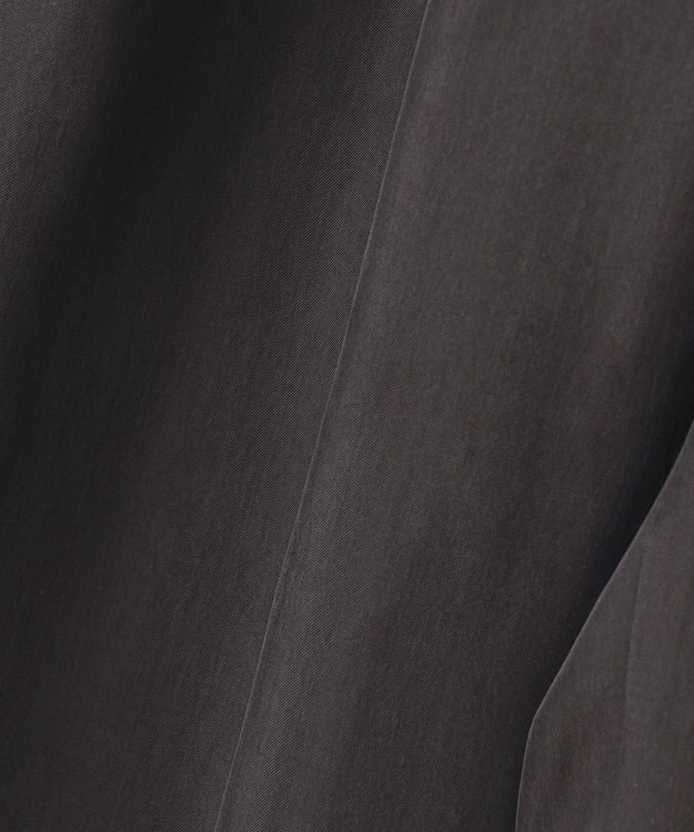 23区 【接触冷感/洗える】フィブリルツイル シャーリング パンツ ダークブラウン系