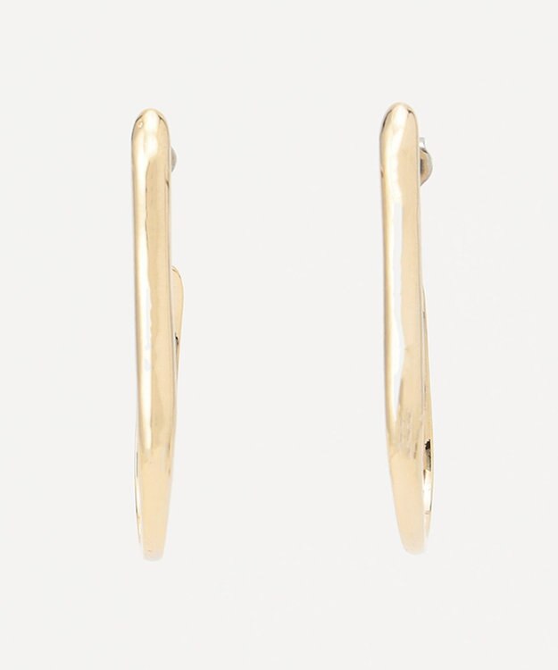 ANY 【WEB限定】メタルウェーブピアス（両耳用） ゴールド系