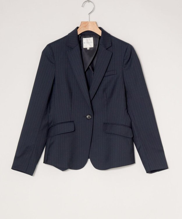 ONWARD Reuse Park セット商品/サイズ1【組曲】ジャケット春夏×スカート春夏 ネイビー